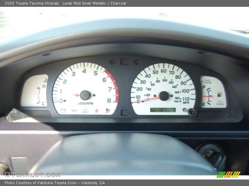 Lunar Mist Silver Metallic / Charcoal 2003 Toyota Tacoma Xtracab