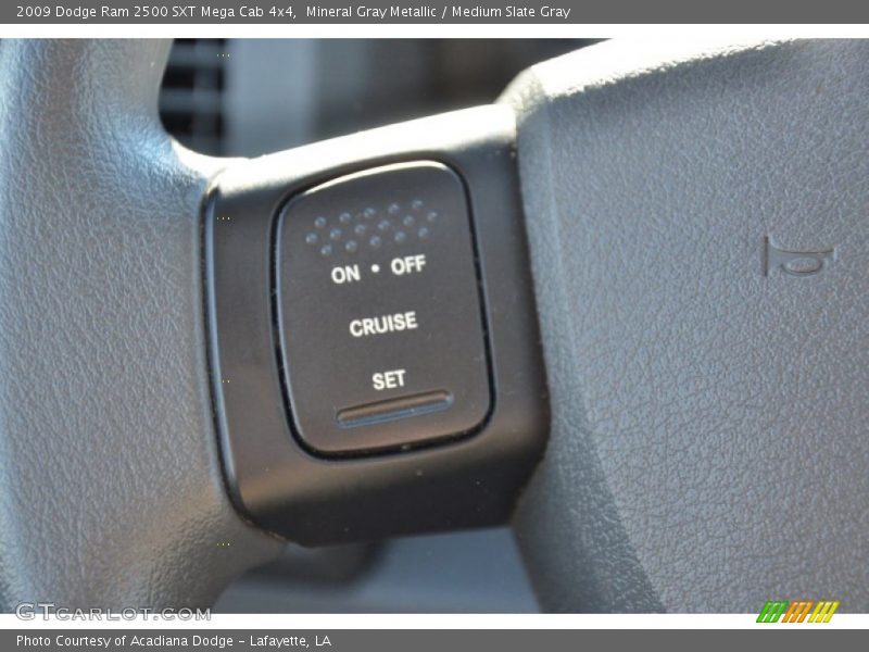 Mineral Gray Metallic / Medium Slate Gray 2009 Dodge Ram 2500 SXT Mega Cab 4x4