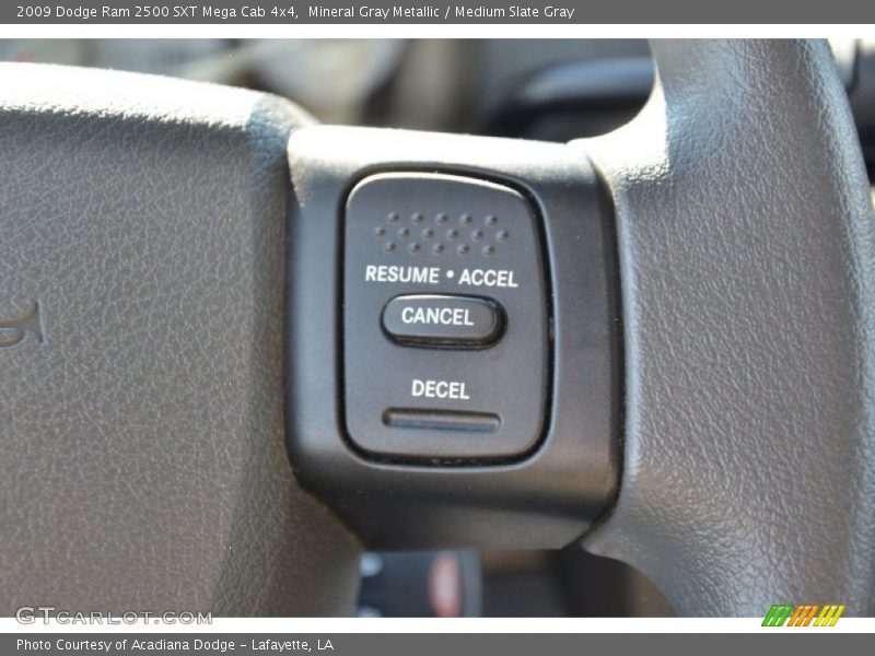 Mineral Gray Metallic / Medium Slate Gray 2009 Dodge Ram 2500 SXT Mega Cab 4x4