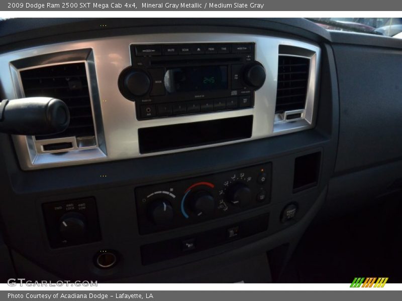 Mineral Gray Metallic / Medium Slate Gray 2009 Dodge Ram 2500 SXT Mega Cab 4x4