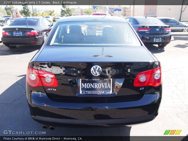 Black / Anthracite 2005 Volkswagen Jetta 2.5 Sedan