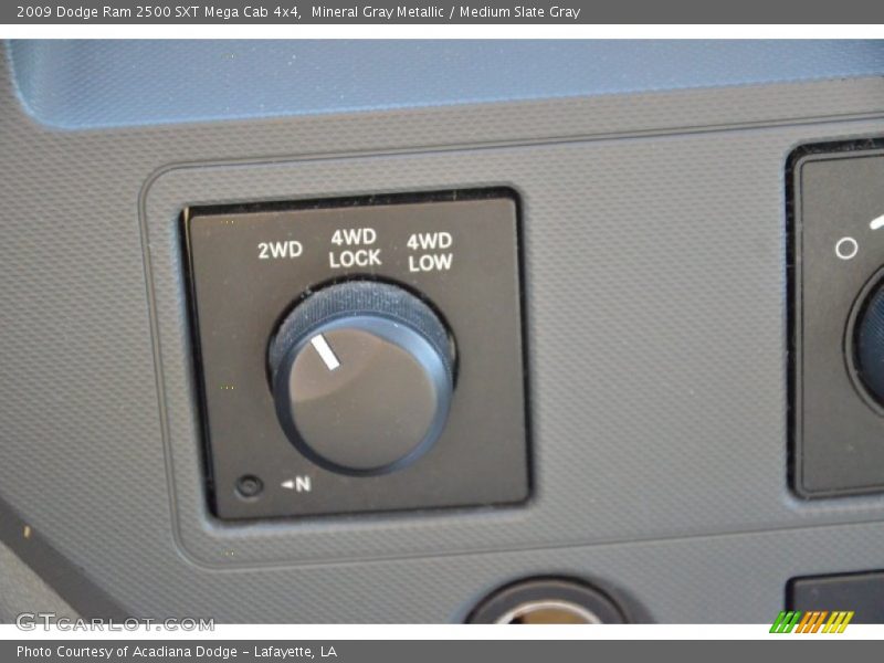 Mineral Gray Metallic / Medium Slate Gray 2009 Dodge Ram 2500 SXT Mega Cab 4x4