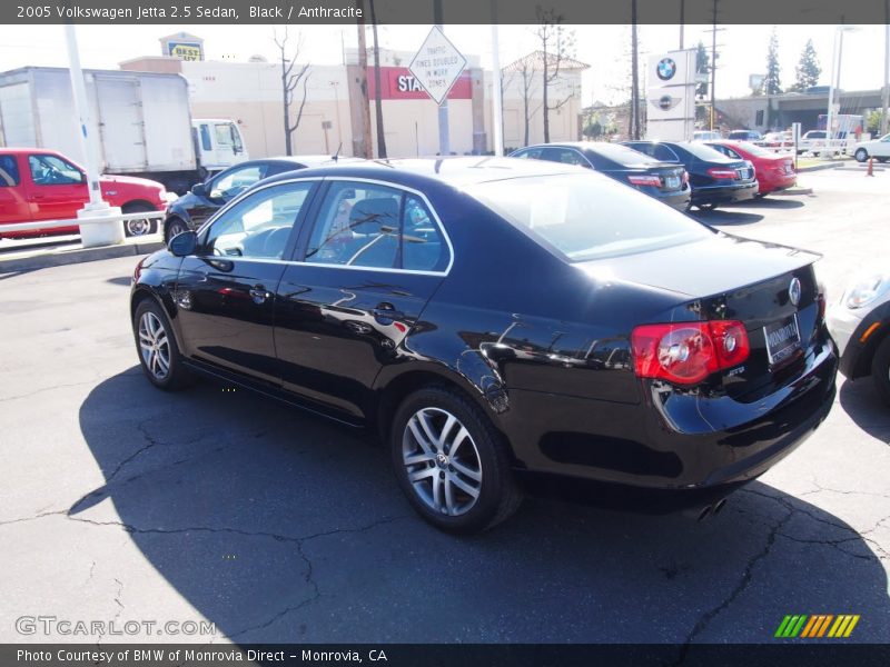 Black / Anthracite 2005 Volkswagen Jetta 2.5 Sedan