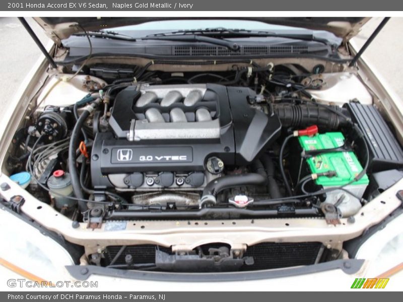  2001 Accord EX V6 Sedan Engine - 3.0L SOHC 24V VTEC V6