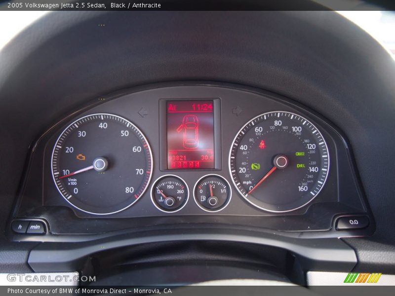 Black / Anthracite 2005 Volkswagen Jetta 2.5 Sedan