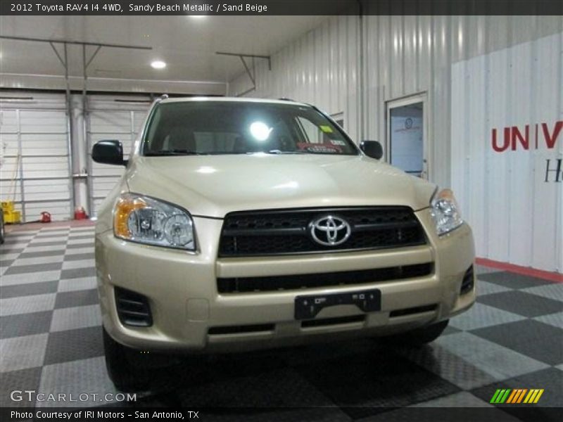 Sandy Beach Metallic / Sand Beige 2012 Toyota RAV4 I4 4WD