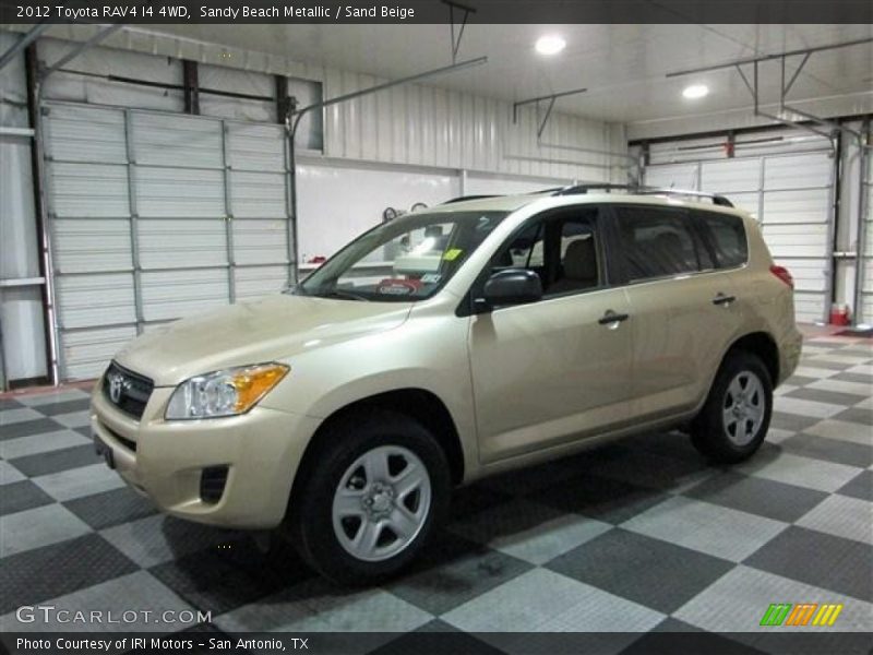 Sandy Beach Metallic / Sand Beige 2012 Toyota RAV4 I4 4WD