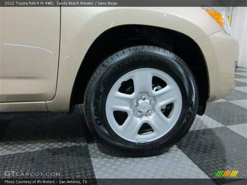 Sandy Beach Metallic / Sand Beige 2012 Toyota RAV4 I4 4WD