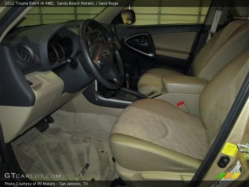 Sandy Beach Metallic / Sand Beige 2012 Toyota RAV4 I4 4WD