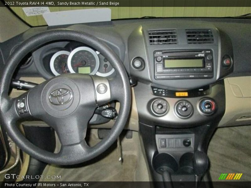 Sandy Beach Metallic / Sand Beige 2012 Toyota RAV4 I4 4WD