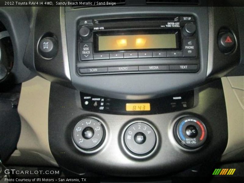 Sandy Beach Metallic / Sand Beige 2012 Toyota RAV4 I4 4WD