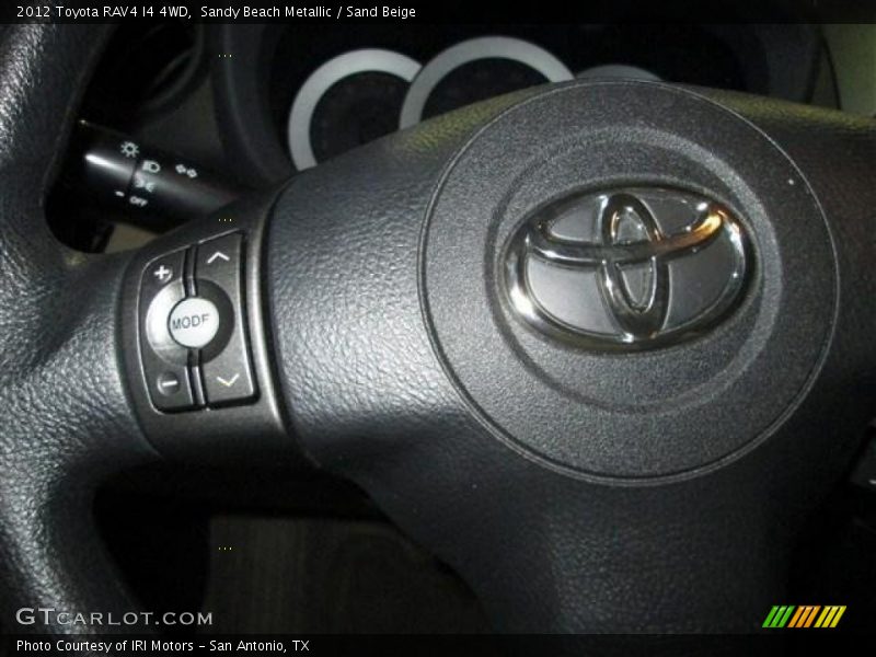 Sandy Beach Metallic / Sand Beige 2012 Toyota RAV4 I4 4WD