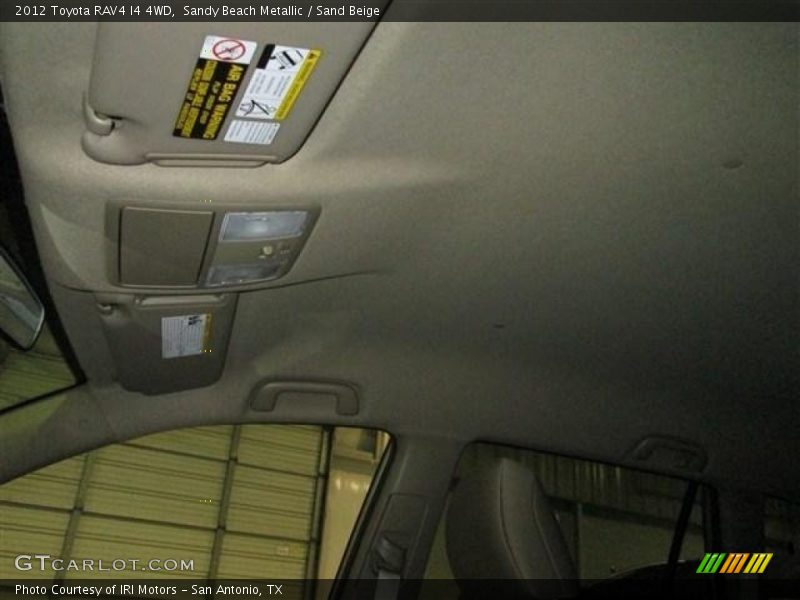 Sandy Beach Metallic / Sand Beige 2012 Toyota RAV4 I4 4WD