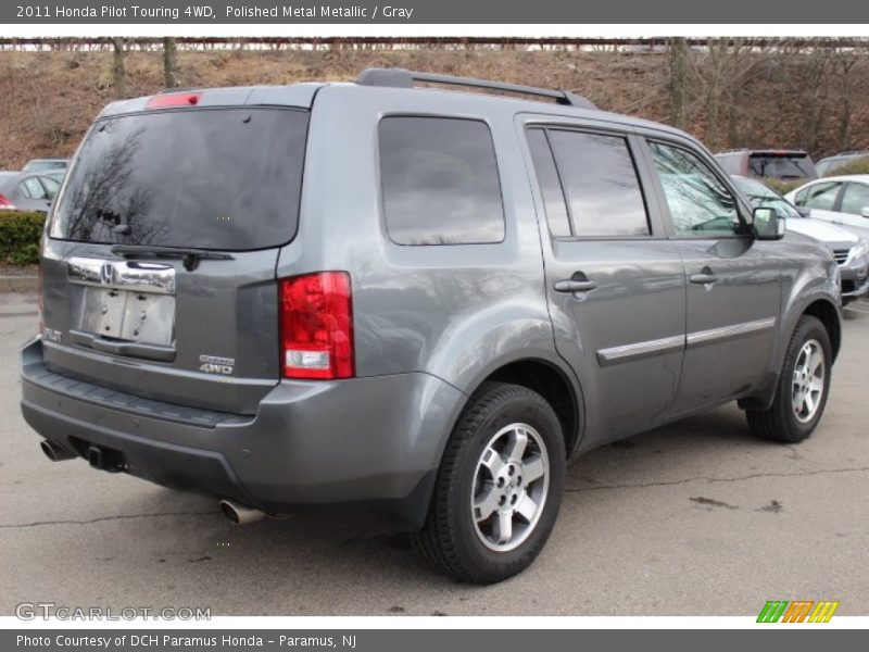 Polished Metal Metallic / Gray 2011 Honda Pilot Touring 4WD