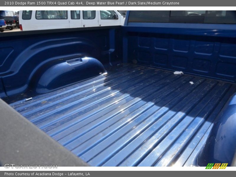 Deep Water Blue Pearl / Dark Slate/Medium Graystone 2010 Dodge Ram 1500 TRX4 Quad Cab 4x4