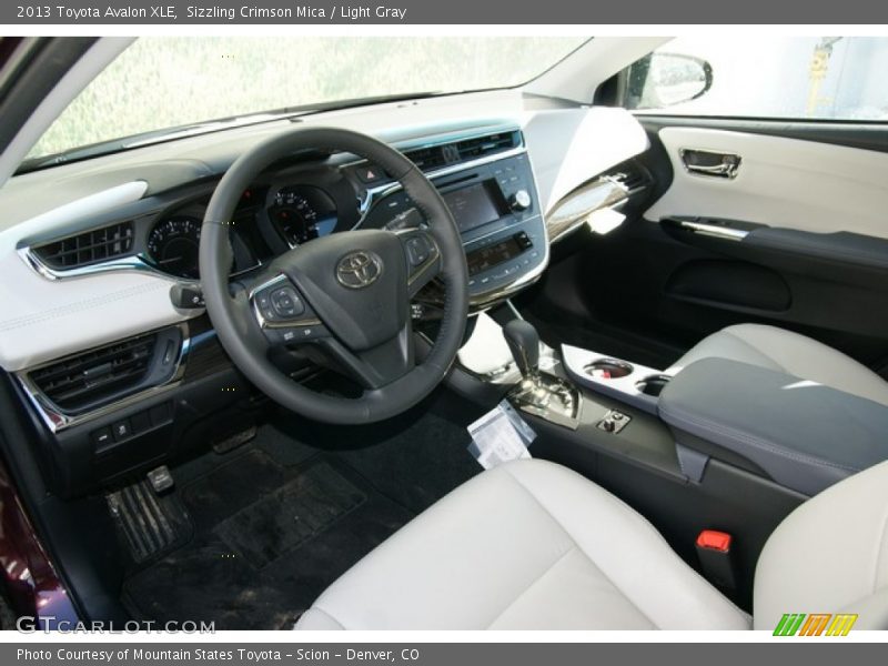 Light Gray Interior - 2013 Avalon XLE 