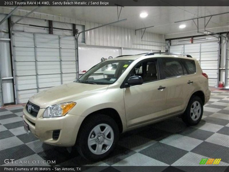 Sandy Beach Metallic / Sand Beige 2012 Toyota RAV4 I4 4WD