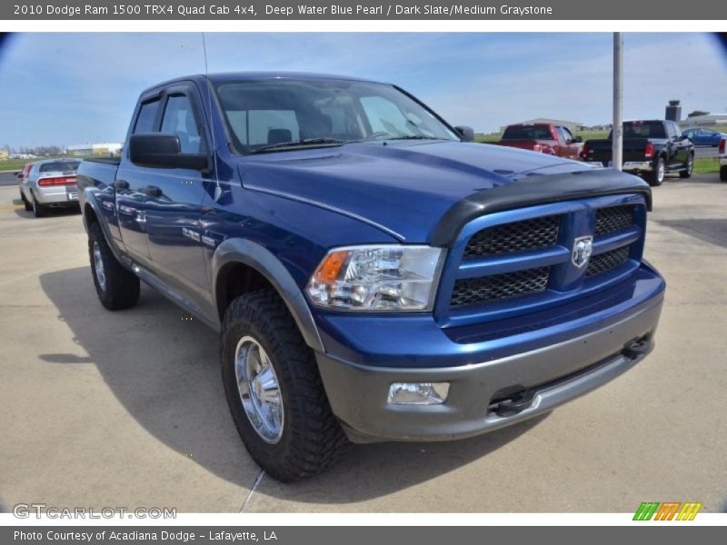 Front 3/4 View of 2010 Ram 1500 TRX4 Quad Cab 4x4