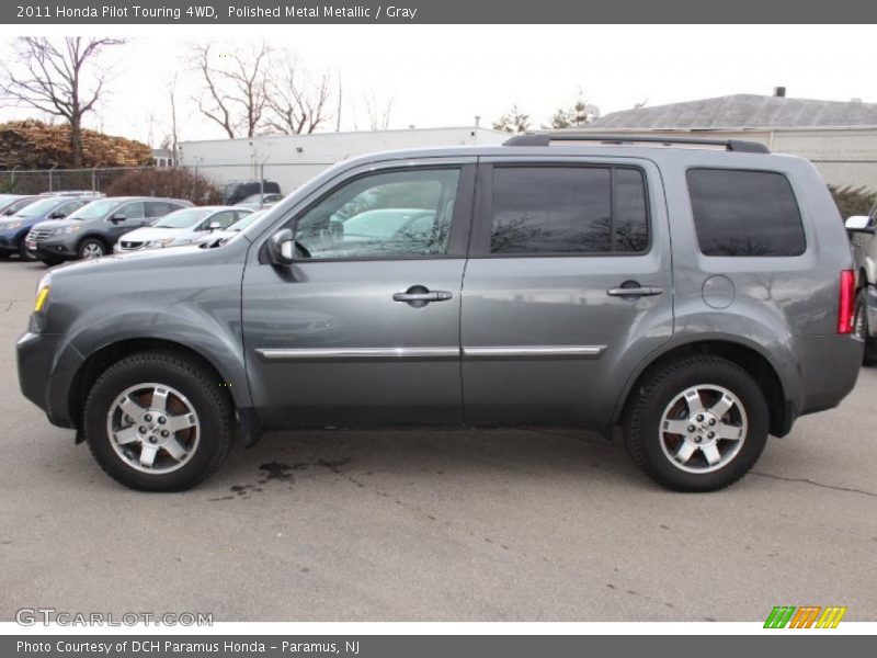 Polished Metal Metallic / Gray 2011 Honda Pilot Touring 4WD