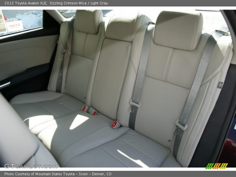 Sizzling Crimson Mica / Light Gray 2013 Toyota Avalon XLE