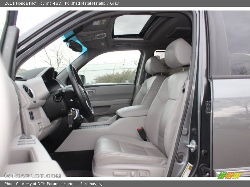 Front Seat of 2011 Pilot Touring 4WD