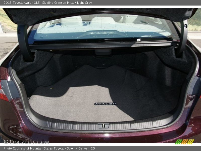 Sizzling Crimson Mica / Light Gray 2013 Toyota Avalon XLE