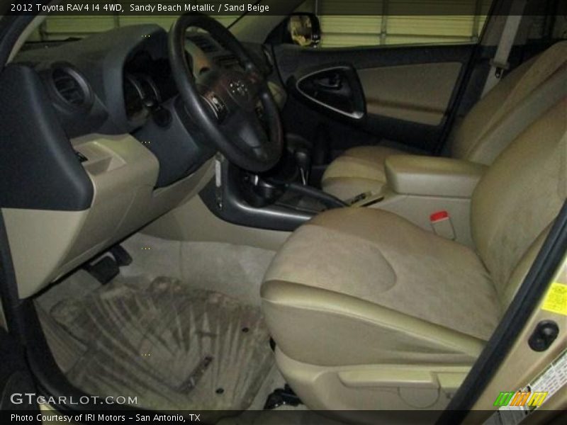 Sandy Beach Metallic / Sand Beige 2012 Toyota RAV4 I4 4WD