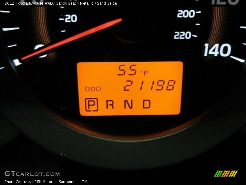 Sandy Beach Metallic / Sand Beige 2012 Toyota RAV4 I4 4WD