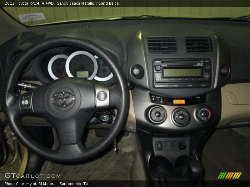 Sandy Beach Metallic / Sand Beige 2012 Toyota RAV4 I4 4WD