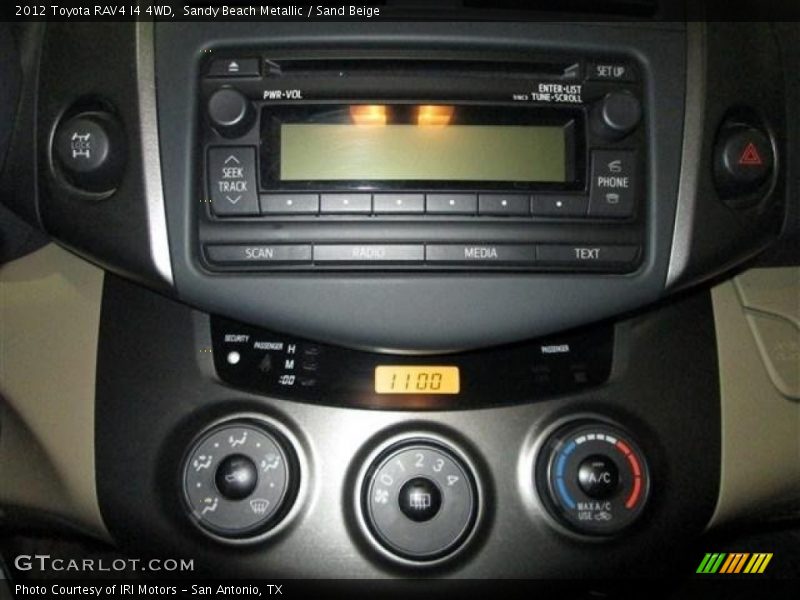 Sandy Beach Metallic / Sand Beige 2012 Toyota RAV4 I4 4WD