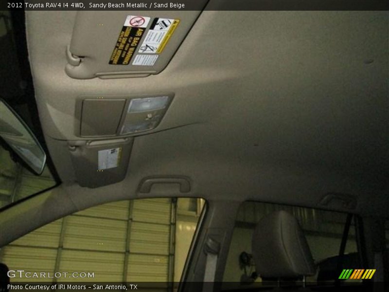 Sandy Beach Metallic / Sand Beige 2012 Toyota RAV4 I4 4WD