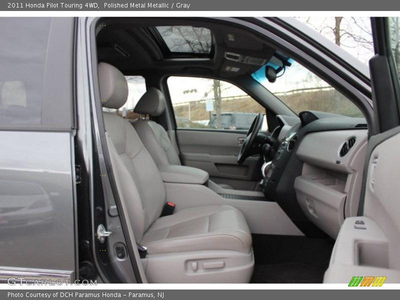 Polished Metal Metallic / Gray 2011 Honda Pilot Touring 4WD