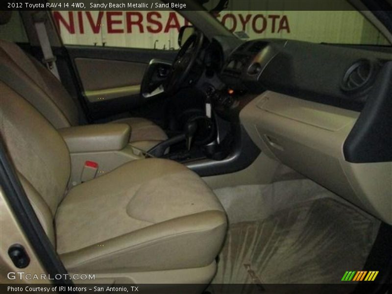 Sandy Beach Metallic / Sand Beige 2012 Toyota RAV4 I4 4WD