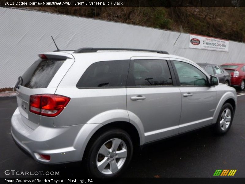 Bright Silver Metallic / Black 2011 Dodge Journey Mainstreet AWD