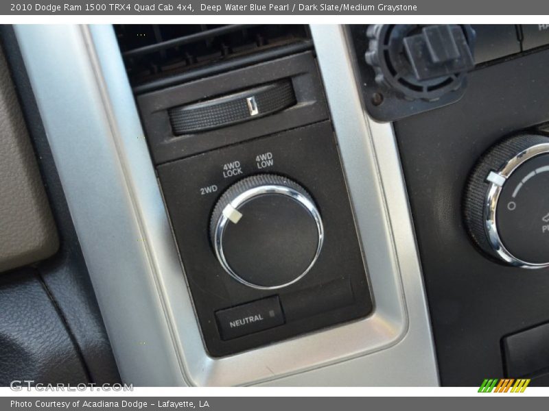 Controls of 2010 Ram 1500 TRX4 Quad Cab 4x4