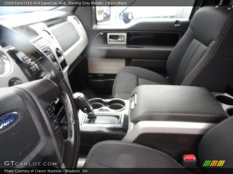 Sterling Grey Metallic / Black/Black 2009 Ford F150 FX4 SuperCab 4x4