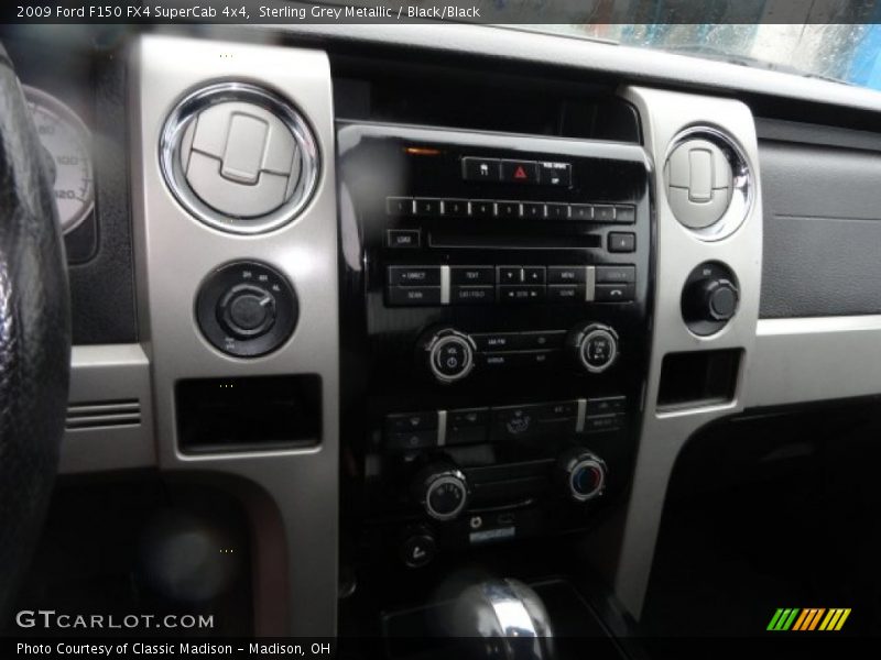 Sterling Grey Metallic / Black/Black 2009 Ford F150 FX4 SuperCab 4x4