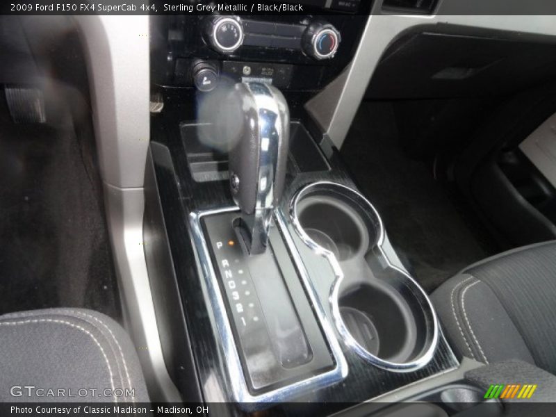 Sterling Grey Metallic / Black/Black 2009 Ford F150 FX4 SuperCab 4x4