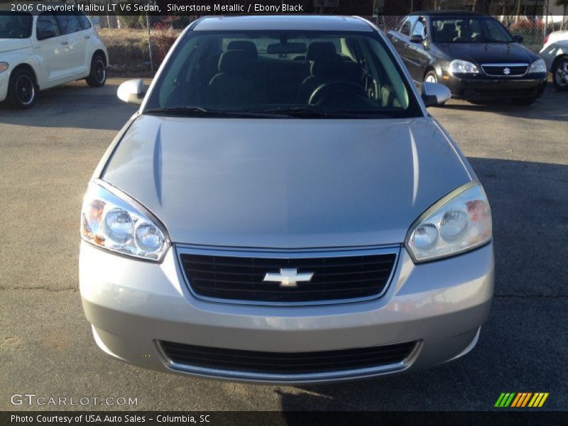 Silverstone Metallic / Ebony Black 2006 Chevrolet Malibu LT V6 Sedan