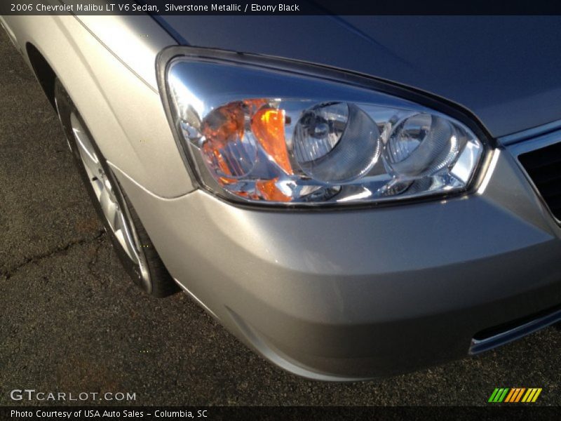 Silverstone Metallic / Ebony Black 2006 Chevrolet Malibu LT V6 Sedan