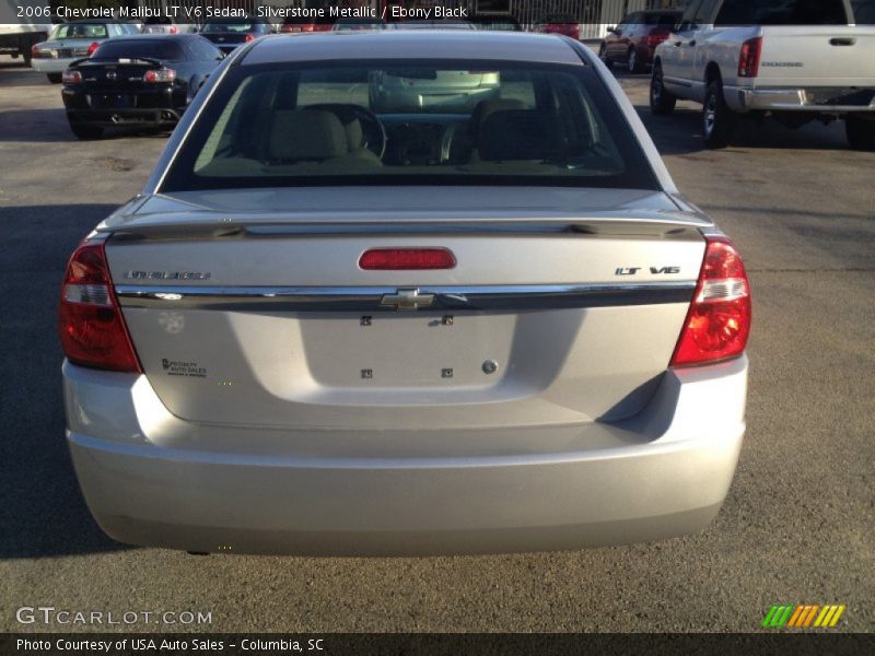 Silverstone Metallic / Ebony Black 2006 Chevrolet Malibu LT V6 Sedan