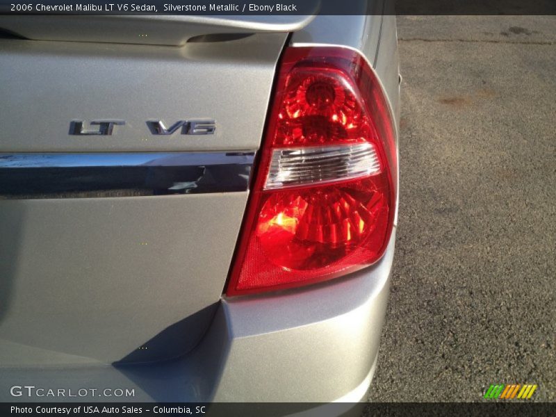 Silverstone Metallic / Ebony Black 2006 Chevrolet Malibu LT V6 Sedan