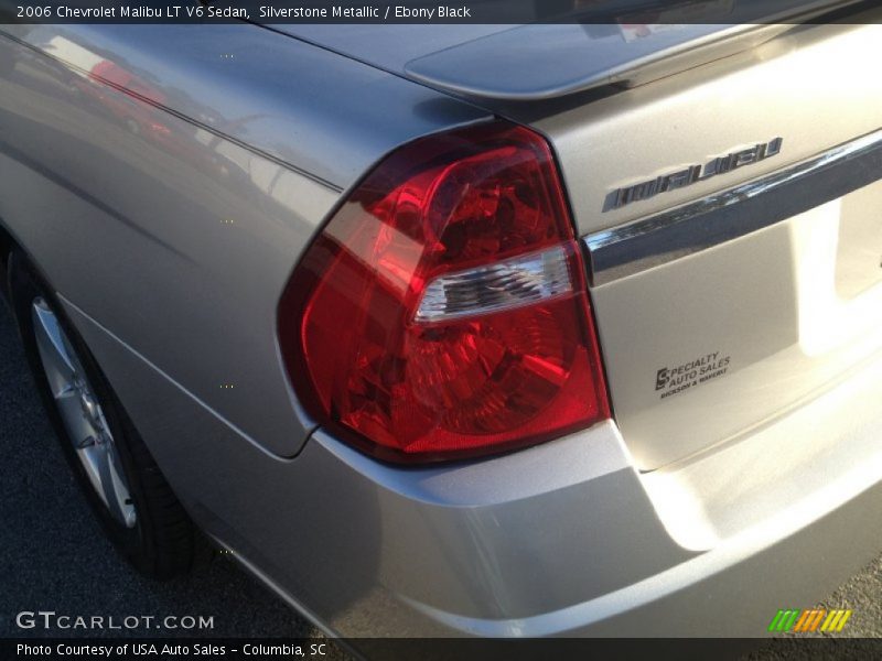 Silverstone Metallic / Ebony Black 2006 Chevrolet Malibu LT V6 Sedan