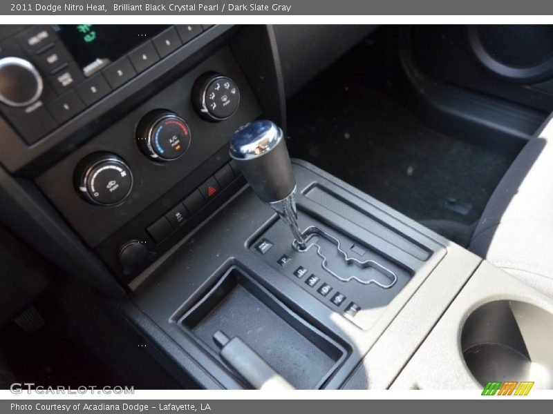 Brilliant Black Crystal Pearl / Dark Slate Gray 2011 Dodge Nitro Heat