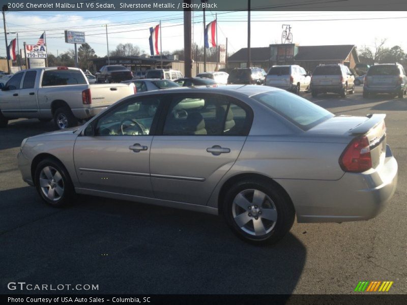 Silverstone Metallic / Ebony Black 2006 Chevrolet Malibu LT V6 Sedan