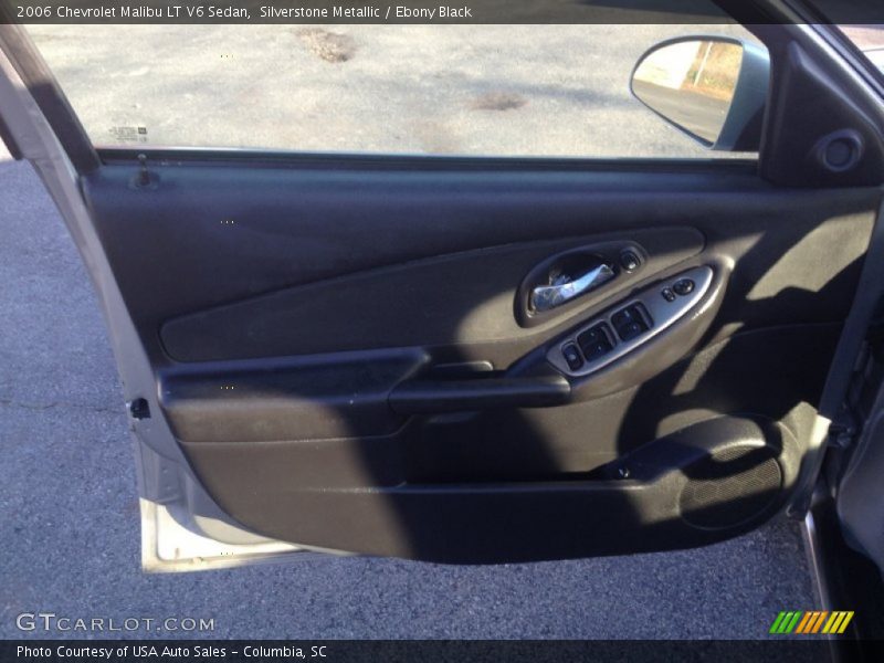 Silverstone Metallic / Ebony Black 2006 Chevrolet Malibu LT V6 Sedan