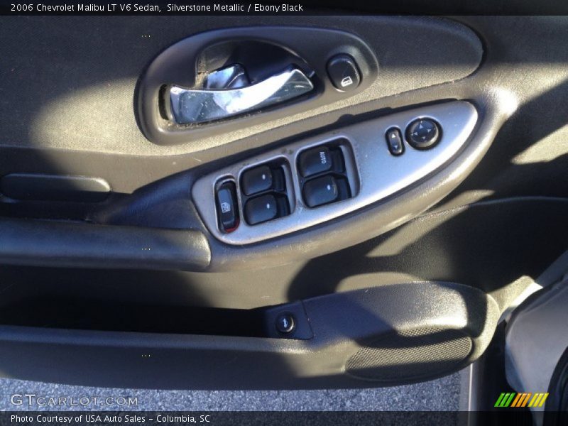 Silverstone Metallic / Ebony Black 2006 Chevrolet Malibu LT V6 Sedan