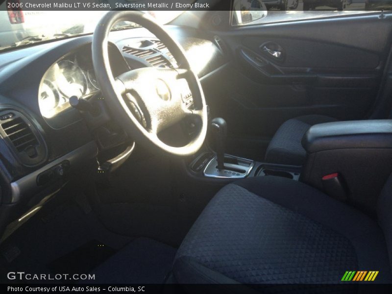 Silverstone Metallic / Ebony Black 2006 Chevrolet Malibu LT V6 Sedan
