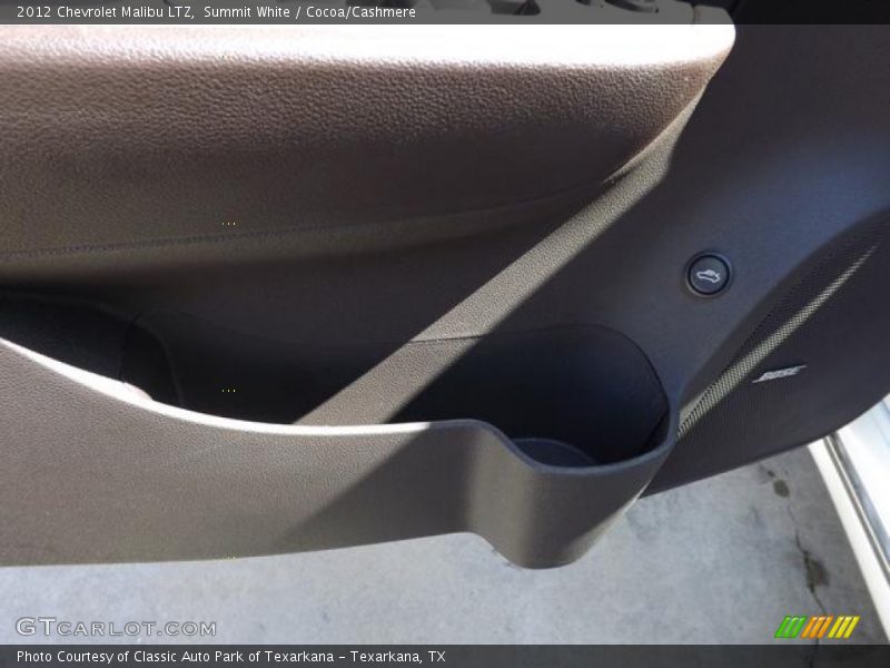 Summit White / Cocoa/Cashmere 2012 Chevrolet Malibu LTZ