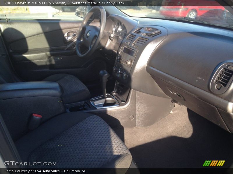 Silverstone Metallic / Ebony Black 2006 Chevrolet Malibu LT V6 Sedan